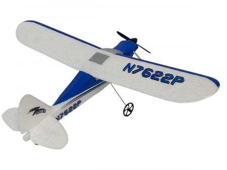Фото Радиоуправляемый самолет Volantex RC Sport Cub 400мм (синий) 2.4G 2ch LiPo RTF with Gyro | Инномарт