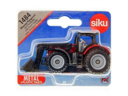 Фото Трактор Siku 1484 Massey Ferguson с фронтальным погрузчиком | Инномарт