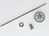 Трансмиссия в сборе для автомоделей MJX 16108/M162/M163, металл