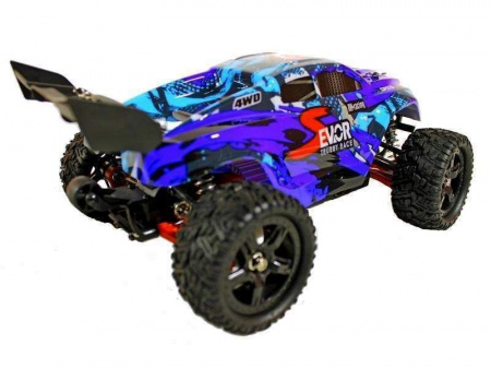 Фото Радиоуправляемая трагги Remo Hobby S EVO-R Brushless UPGRADE (синяя) 4WD 2.4G 1/16 RTR | Инномарт