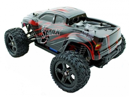 Фото Радиоуправляемый монстр Remo Hobby SMAX Brushless (красный) 4WD 2.4G 1/16 RTR | Инномарт