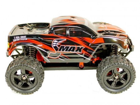 Фото Радиоуправляемый монстр Remo Hobby SMAX Brushless UPGRADE (красный) 4WD 2.4G 1/16 RTR | Инномарт