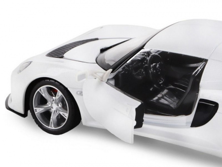 Фото Машина "АВТОПАНОРАМА" Lotus Exige S, белый, 1/22, свет, звук, в/к 24,5*12,5*10,5 см | Инномарт