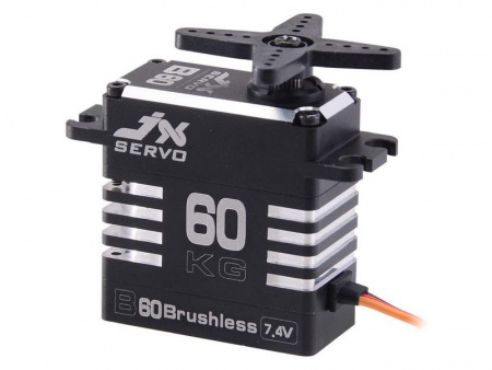Фото Сервомашинка цифровая JX Servo B60 (87г/62/0.11/7.4V) бесколлекторная, Full metal | Инномарт