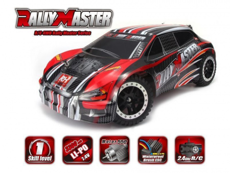 Фото Радиоуправляемая шоссейка Remo Hobby Rally Master (оранжевая) 4WD 2.4G 1/8 RTR | Инномарт
