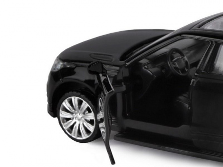 Фото Машина "АВТОПАНОРАМА" Land Rover Range Rover Velar, черный, 1/42, инерция, в/к 17,5*12,5*6,5 см | Инномарт