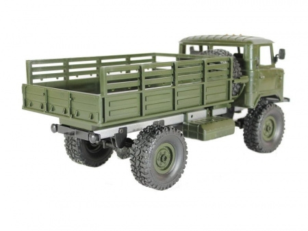 Фото Радиоуправляемая машина MN MODEL MN-66C грузовая (зеленая) 4WD 2.4G 1/16 RTR | Инномарт