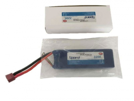 Фото Аккумулятор Li-Po Spard 3200mAh, 11,1V, 25C, T‐plug | Инномарт