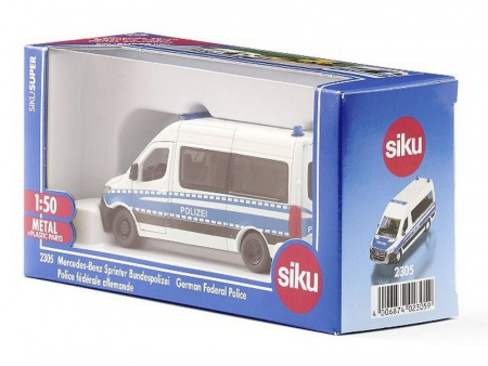 Фото Полицейская машинка Siku 2305 Mercedes-Benz Sprinter, 1/50 | Инномарт