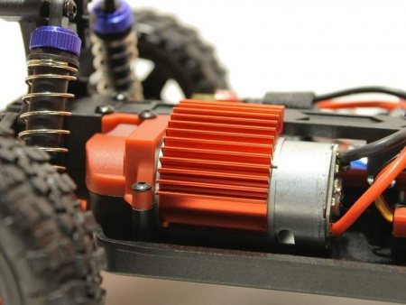 Фото Радиоуправляемый шорт-корс Remo Hobby Rocket UPGRADE (красный) 4WD 2.4G 1/16 RTR | Инномарт