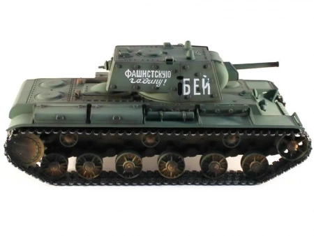 Фото Р/У танк Taigen 1/16 KV-1 (СССР) HC (для ИК боя) PRO V3 2.4G RTR | Инномарт