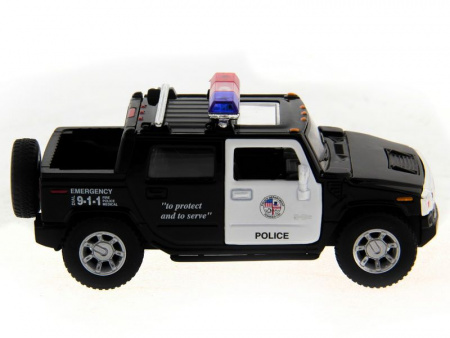 Фото Машина Kinsmart 1:40 Hummer H2 Police инерция (1/12шт.) б/к | Инномарт