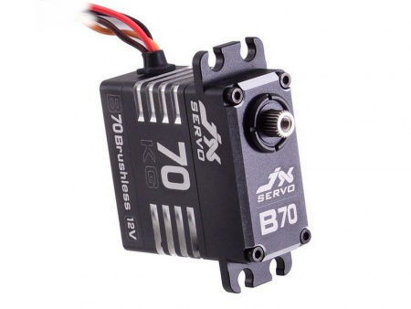 Фото Сервомашинка цифровая JX Servo B70 (87г/72/0.10/12.0V) бесколлекторная, Full metal | Инномарт