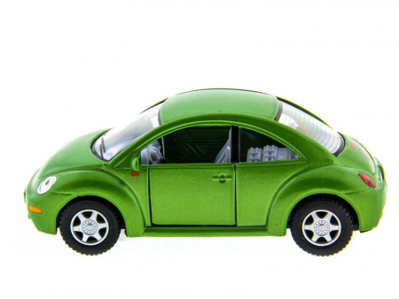 Фото Машина Kinsmart 1:32 Volkswagen New Beetle инерция (1/12шт.) б/к | Инномарт
