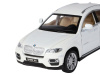 Фото Машина "АВТОПАНОРАМА" BMW X6, белый, 1/32 , свет, звук, инерция, в/к 17,5*13,5*9 см | Инномарт