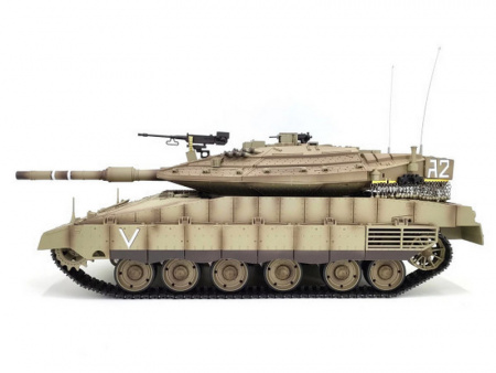 Фото Радиоуправляемый танк Heng Long ISR Merkava MK- IV Upgrade V7.0 2.4G 1/16 RTR | Инномарт