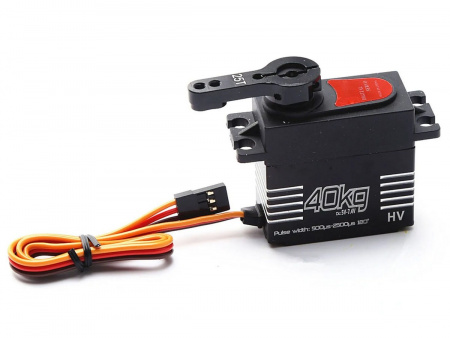 Фото Сервомашинка цифровая GXServo QY3240MG (KSX4498) 40 kg (73г/40/0.19/7.4V), металлический редуктор | Инномарт
