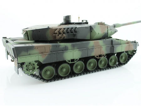 Фото Р/У танк Taigen 1/16 Leopard 2 A6 (Германия) САМО 2.4G RTR, деревянная коробка | Инномарт