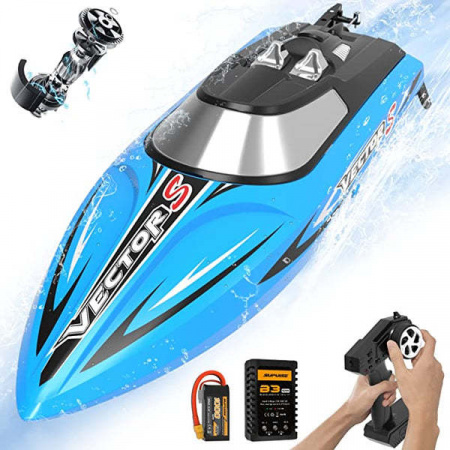Фото Радиоуправляемый катер Volantex RC Vector S синий Brushless 2.4G LiPo RTR | Инномарт