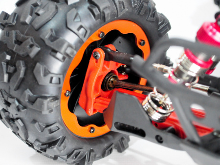 Фото Радиоуправляемый монстр Remo Hobby Dinosaurs Master Brushless UPGRADE (синий) 4WD 2.4G 1/8 RTR | Инномарт
