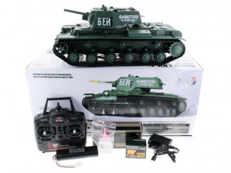 Фото P/У танк Heng Long 1/16 KV-1 (Россия) 2.4G RTR | Инномарт