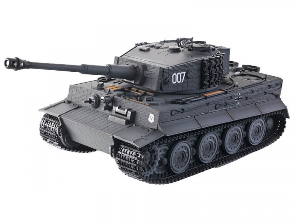 Радиоуправляемый танк Taigen 1/24 Tiger 1 (Германия, ранняя версия), для ИК боя, серый 2.4G RTR