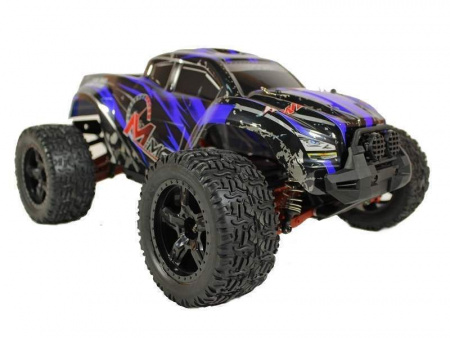 Фото Радиоуправляемый монстр Remo Hobby MMAX PRO UPGRADE (синий) 4WD 2.4G 1/10 RTR | Инномарт