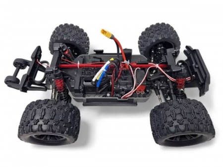 Фото Радиоуправляемый монстр MJX Hyper Go 10208 V2 (белый) Brushless 4WD 2.4G LED 1/10, без ЗУ и акб | Инномарт