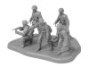 Сборные солдатики ZVEZDA Немецкие панцергренадеры в анораках, 1/72