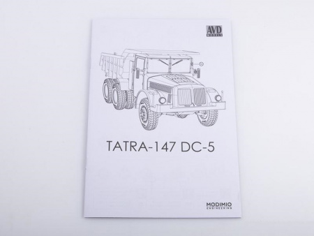 Фото Сборная модель AVD TATRA-147 DC-5 самосвал, 1/43 | Инномарт
