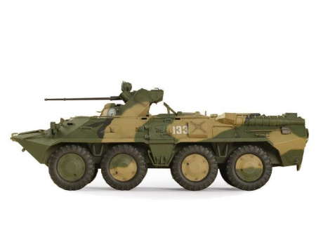 Фото Сборная модель ZVEZDA Российский бронетранспортер БТР-80А, 1/35 | Инномарт