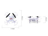 Фото Р/У квадрокоптер Syma X12S Nano 2.4G RTF | Инномарт