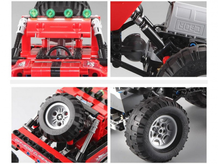Фото Р/У конструктор CaDA deTech Off-Road Crawler (489 деталей) | Инномарт