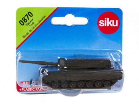 Фото Танк Siku 0870 Panzer 1/87, темно-зеленый | Инномарт