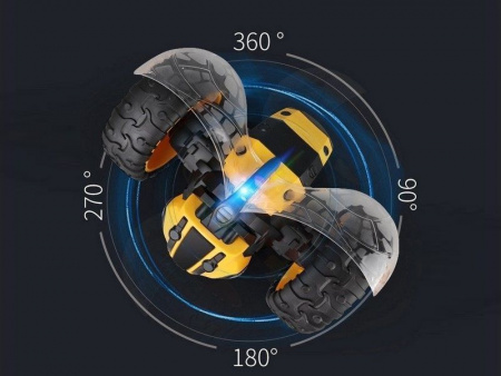 Фото Радиоуправляемая машинка-перевертыш ZhengGuang Lightning Bee 2.4G 1/14 RTR + Ni-Cd и З/У | Инномарт