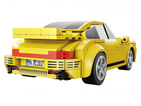 Фото Радиоуправляемый конструктор CaDA спортивный автомобиль RUF CTR 2017 Yellowbird 1/20 (222 детали) | Инномарт