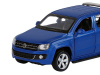 Фото Машина "АВТОПАНОРАМА" Volkswagen Amarok, синий, 1/46, инерция, откр. двери, в/к 17,5*12,5*6,5 см | Инномарт