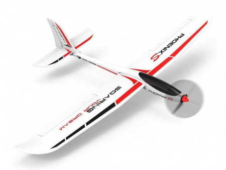 Фото Радиоуправляемый планер Volantex RC PhoenixS 1600мм Brushless 2.4G 4ch LiPo RTF with Gyro | Инномарт