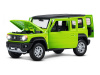 Фото Машина "АВТОПАНОРАМА" Suzuki Jimny, 1/18, зеленый, свет, звук, в/к 24,5х12,5х10,5 см | Инномарт