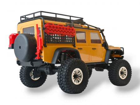 Фото Радиоуправляемый краулер Remo Hobby OFF-ROAD (желтый) 4WD 2.4G 1/18 RTR | Инномарт