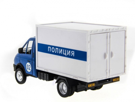 Фото Машина "АВТОПАНОРАМА" "ГАЗель" (полиция) 1/28, в/к 24*14*12 см | Инномарт