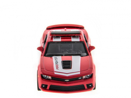 Фото Машина Kinsmart 1:38 Chevrolet Camaro 2014 (Police/Fire) инерция (1/12шт.) б/к | Инномарт
