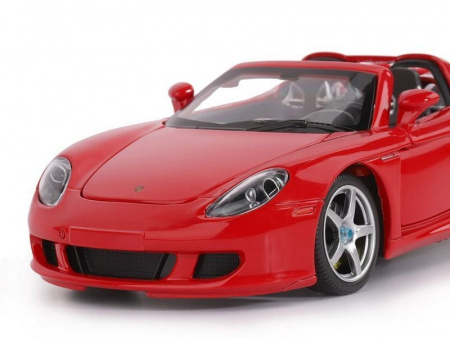 Фото Машина "АВТОПАНОРАМА" Porsche Carrera GT, красный, 1/24, свет, звук, в/к 24,5*12,5*10,5 см | Инномарт