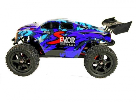 Фото Радиоуправляемая трагги Remo Hobby S EVO-R Brushless UPGRADE (синяя) 4WD 2.4G 1/16 RTR | Инномарт