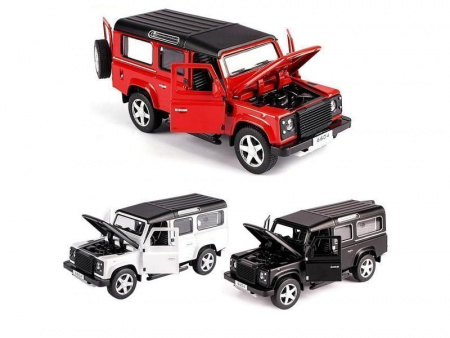 Фото Машина Land Rover Defender 6604 1/32 свет, звук, в асс. инерция (1/12шт.), б/к, 15 см | Инномарт