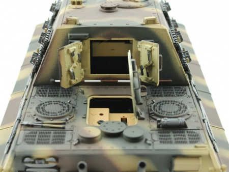 Фото Р/У танк Torro Jagdtiger (Metal Edition) 1/16 2.4G, ВВ-пушка, деревянная коробка | Инномарт