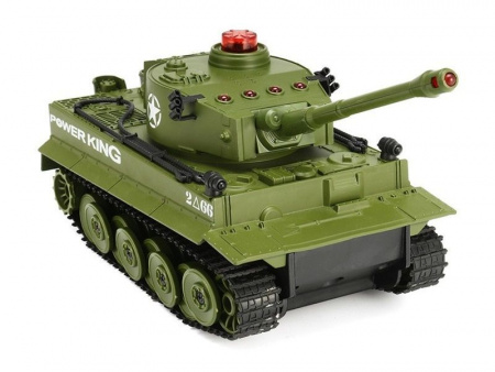 Фото Р/У танк Huan Qi 1/32 Tiger, управление через Bluetooth, (для ИК танкового боя) | Инномарт