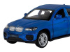 Фото Машина "АВТОПАНОРАМА" BMW X6, 1/43, синий, инерция, откр. двери, в/к 17,5*12,5*6,5 см | Инномарт