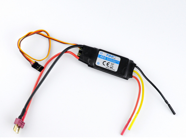 Регулятор скорости бесколлекторный 40A для планера Top RC Lightning V2 | Инномарт