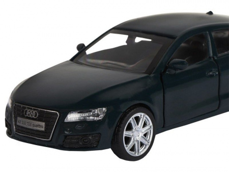 Фото Машина "АВТОПАНОРАМА" Audi A7, зеленый, 1/43, инерция, в/к 17,5*12,5*6,5 см | Инномарт